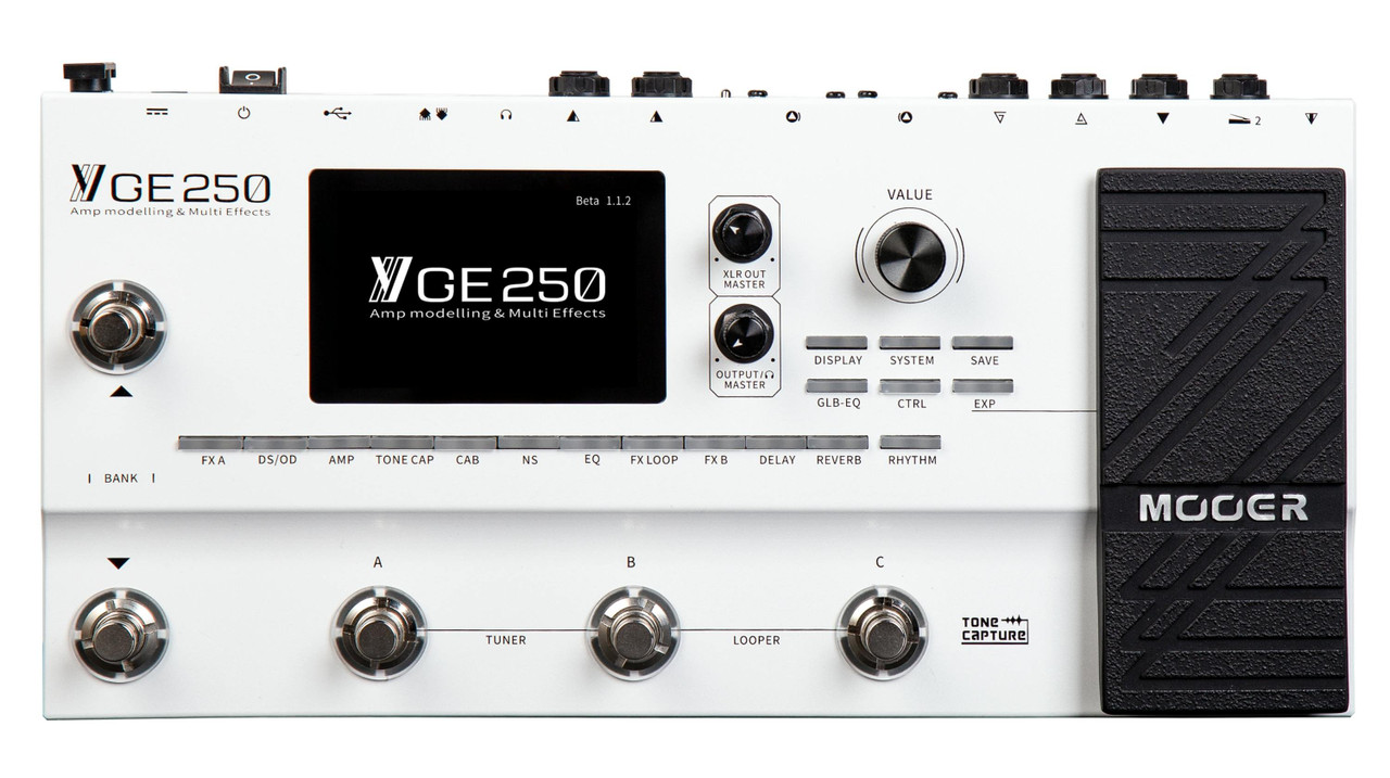 Mooer GE250 Amp Modeling & Multi Effects Processor - Andertons